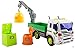 Memtes Friction Powered Garbage Crane Truck Toy with Lights and Sounds for Kids