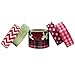 Wrapables Japanese Washi Masking Tape, Christmas Collection (Set of 6) SET01
