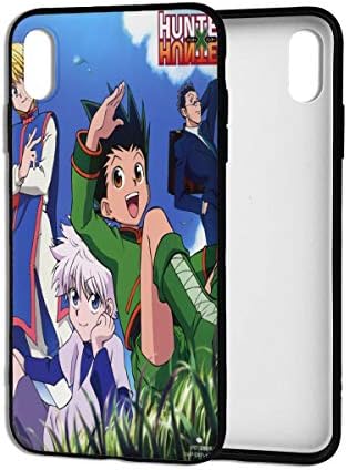 TeriDDeas Hunter X Hunter Anime Theme iPhone Xs Max Mobile Phone Case, Environmentally Friendly PC Material, Simple and Generous