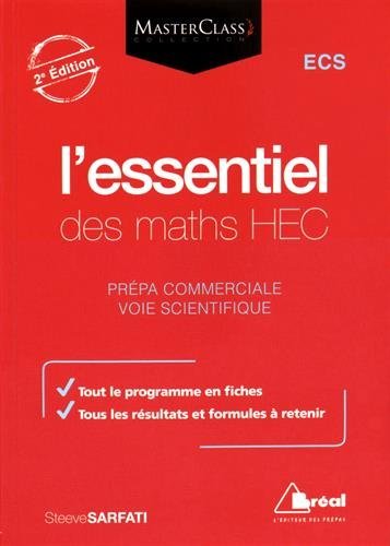 L' essentiel des maths HEC