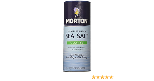 Motron sea salt coarse 17.60oz 12ct (024600011976)