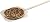 Browne (23501) 12" x 12" Aluminum Pizza Peel