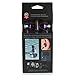 GOgroove AudiOHM DX Noise Isolating In-Ear Earbuds Earphones (Purple) with Anti-Tangle Cord and Interchangeable Silicone Ear Gels for Smartphones , Tablets , mp3 Players , Laptops , Portable DVD Players & More