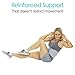 Vive Lower Back Support Brace for Men & Women - Dual Adjustable Lumbar Belt for Heavy Lifting, Herniated Disc, Sciatica, Scoliosis, & Thoracic Pain Relief - Compression Posture Device for Work or Home