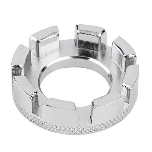 Lamijua 2 pcs Cycling Bicycle Bike 8 Way Spoke Nipple Key Wheel Rim Spanner Wrench Repair Tool Newest