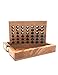 A Classic Board Games Connect a Row in 4 Made from Nature Wood with Unique Designs Wooden Box Game for Adults and Simple Board Games for Kids and Junior Gifts for a Whole Fun Family Games