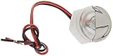 Lumitec Lighting 101145 Stainless Steel Aruba Courtesy Boat Motor Light, Blue