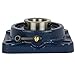 Jeremywell UCF204-12 Pillow Block Bearing (4 Pack), 3/4 inch Bore, Square, 4-Bolt Flange Mounted, Solid Base, Self-Alignment