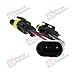 PartsSquare 2x9005/9006 High Beam Splitter Wires For Quad/Dual Projector Headlights Retrofit