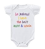 Be Jealous I Have The Best Aunt Uncle Cotton Baby Bodysuit One Piece