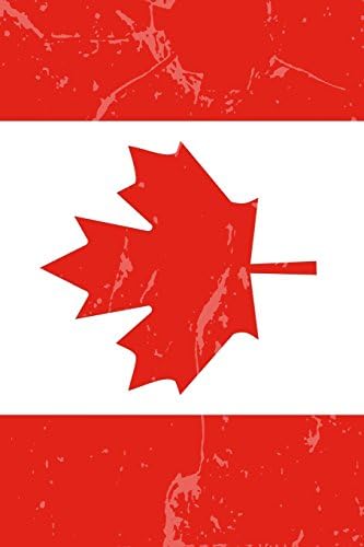 Canada Flag Journal: Lined Journal to write in, Canadian Souvenir Notebook