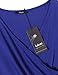 Cocktail Dress, Laksmi Women's Long Sleeve High Fashion Cocktail Dress for Autumn Royal Blue Medium