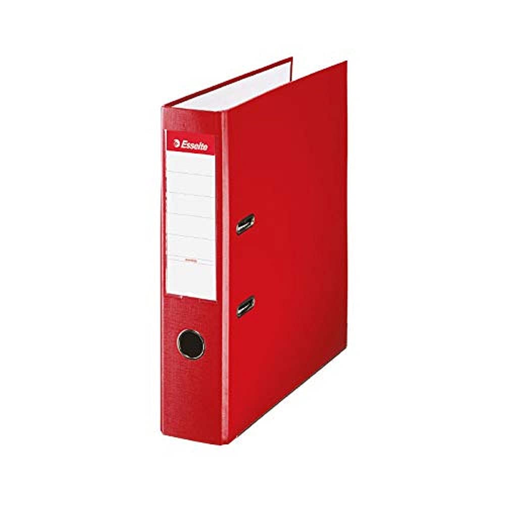 Esselte 829903 - Red arch folder A4 size, spin: 75mm