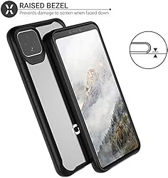 ORETECH Designed for Google Pixel 4 Case Clear Back