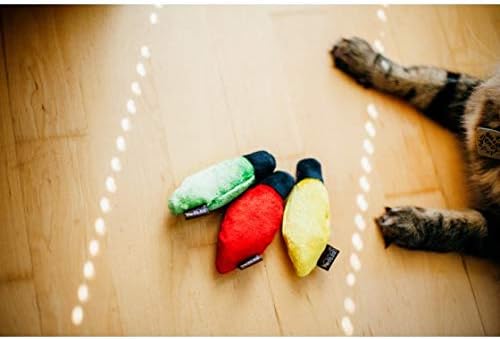Play P.L.A.Y. Feline Frenzy Kitty Delights Plush Cat Toy with Removable Catnip, Durable Eco-Friendly Fabric, Double-Stitched - Image 3