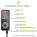 16GB Bluetooth 4.0 MP3 Player with Speaker, AGPTEK Portable Lossless MP3 Player Metal Touch Button with FM Radio Voice Recorder,Support up to 128 GB, Black