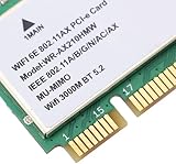 Annadue AX210HMW WiFi 6E Card Bluetooth 5.2 MU-MIMO Tri-Band Mini PCIE Laptop view 9