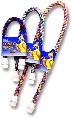 Perch Cable Size: Medium (1.5" H x 6" W x 7.5" D)