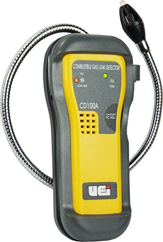 UEi Test Instruments CD100A-NIST Combustible Gas Leak Detector, Operative: 0 - 50 ̊C / +32 - 122 ̊F