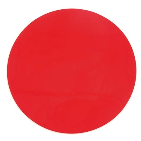 TAOtTAO Bottle Lid Opener Silikon Jar Opener Mehrzweck-Runde Greifer Pad Flaschenöffner (rot)