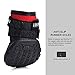 Dog Shoes for Medium to Large Dogs Labrador Husky Shoes 4 Pcs, Waterproof (Red, Size 6)