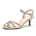 Dream Pairs Women's Nina Low Heel Pump Sandals