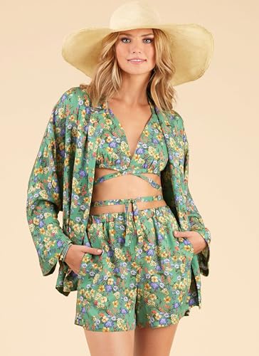 New Look Misses' Jacket, Wrap Halter Top and Shorts Sewing Pattern Packet, Design Code M8295, Sizes 8-10-12-14-16-18-20, Multicolor