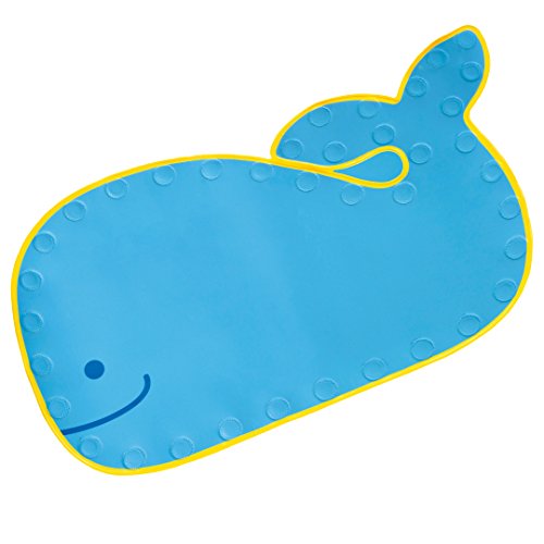 Skip Hop Moby Bathmat with Suction Base, Blue