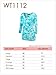 Lock and Love WT1112 Womens V Neck 3/4 Sleeve Tie Dye Drape Dolman Top with Side Shirring XXL CORAL