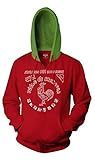 Ripple Junction Sriracha Hot Sauce Green Hood Adult Hoody