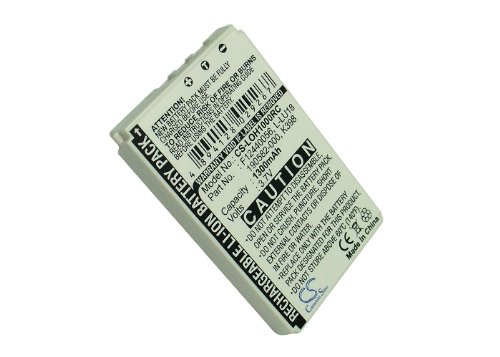 Battery2go Rechargeable Battery 1300mAh For Logitech Harmony 1000 Remote, Squeezebox Duet Controler
