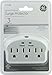 GE 14704 General Purpose Surge Protector, 3 Outlets