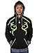 JINX World of Warcraft: Legion Men's Illidan Premium Zip-Up Hoodie (Black, Small)