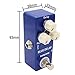 MOSKY Analog Delay Guitar Effect Pedal True Bypass Deep Blue Delay Mini Size Effects Pedal for Eletric Guitar Musical Instrument