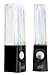 Lightahead® Original ATake (US VERSION) Colorful Music Fountain Mini Amplifier Dancing Water Speakers Water Dancing Speakers Enh