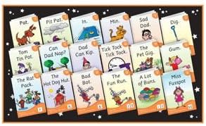 Pocket Rockets phase Two Letters and sounds Daily Reading Booklets