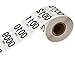Live Sale Reverse Numbered Stickers (0001-0500) / Mirrored Consecutive Numbered 1