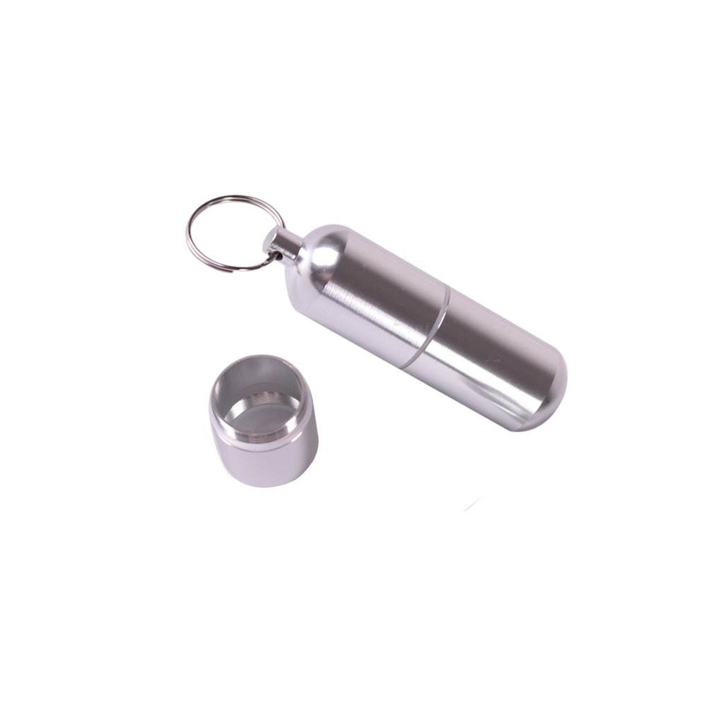 Airtight Stash Jar Smell Proof Durable Multi-Use Portable Dry Herb Jar Container case With Keyring and Holder Ring… 4 Airtight Stash Jar Smell Proof Durable Multi-Use Portable Dry Herb Jar Container case With Keyring and Holder Ring… - Image 5