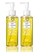 DHC Deep Cleansing Oil Medium 2 pack, Facial Cleansing Oil, Makeup Remover, Cleanses without Clogging Pores, Residue-Free, Fragrance and Colorant Free, All Skin Types, 4.1 fl. oz.
