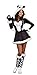 Dreamgirl Women's Panda Bear Baby Costume, Black, Medium