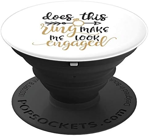 Bride To Be - Future Mrs. - Engagement Gift - PopSockets Grip and Stand for Phones and Tablets