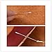 Leather Craft Tool Stainless Steel Triangle Pointed Needle Pack of 6 Sizes