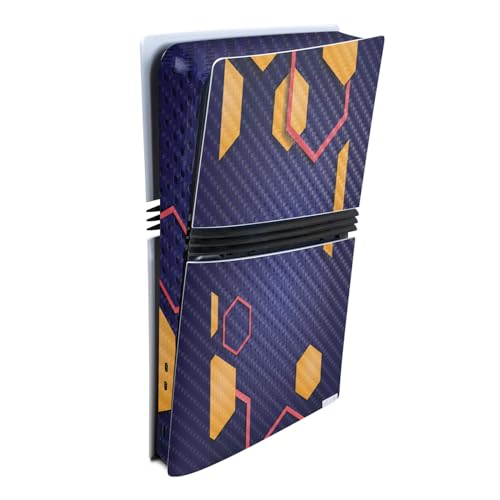 Carbon Fiber Gaming Skin Compatible with Sony PlayStation 5 PS5 Pro Console - C…