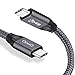 USB C to C Cable 1.5 ft, OrxnQ USB C 3.1 GEN 2 Cable(10Gbps/100W) USB C to USB C Cable Power Delivery Nylon Braided Cord with E-Marker Chip for Google Pixel 2/3/XL, MacBook, Galaxy S10 S9 S8 Plus