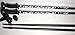 WSD Ski poles adult 2016 model Aluminum black/silver Alpine Downhill Ski Poles pair New