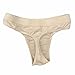 Camel Toe Control Panty Fake Vagina for Crossdresser Transgender Crossdresser B4 (S, Thong Begie)