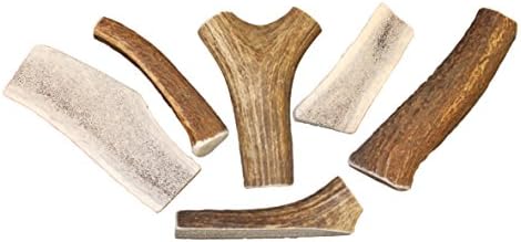 Whole + Split Elk Antlers for Dogs – 20 oz combo pack - Grade A Premium Antlers for Small to Medium sized dogs – No Mess, No Odor – – Made in the USA