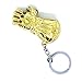 VNFLY Nidavellir Infinity Gauntlet Keychain Avengers Thanos Glove Keychain Key Ring (Gold)