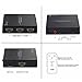 HDMI Switch, S-ciing Ultra HD 4K 1080p 3D with IR Wireless Remote Control, 3 Port HDMI Switcher Hub Port Switches, Black