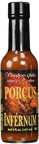 Voodoo Chile Porcus Infernum Bacon Hot Sauce, 5 Ounce